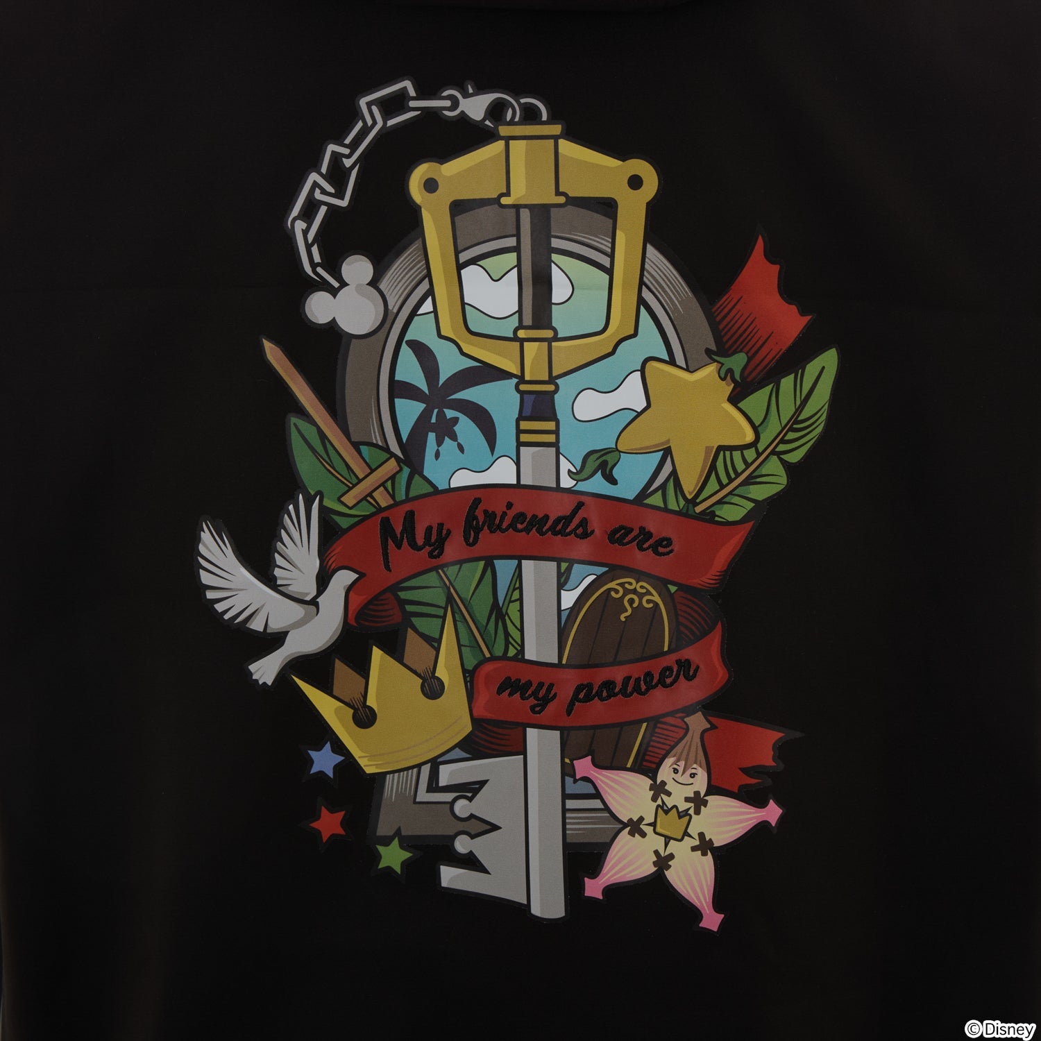 【KINGDOM HEARTS】スパグル パーカー Kingdom Hearts x SuperGroupies Collection - Sora Model Outwear