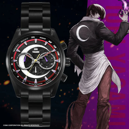 King of Fighters 30th Anniversary - Chronograph Wacth Iori Yagami