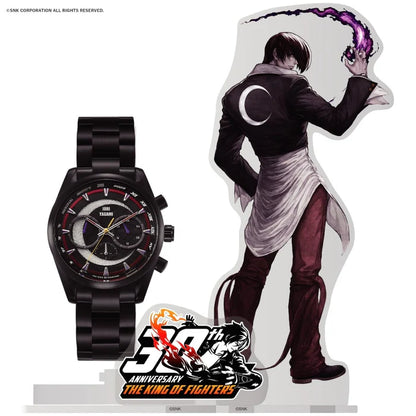 King of Fighters 30th Anniversary - Chronograph Wacth Iori Yagami