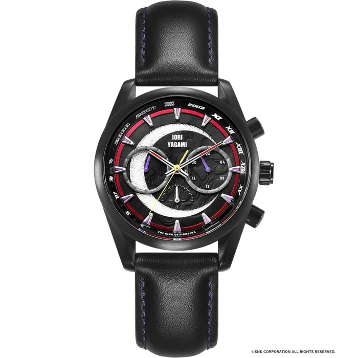 King of Fighters 30th Anniversary - Chronograph Wacth Iori Yagami