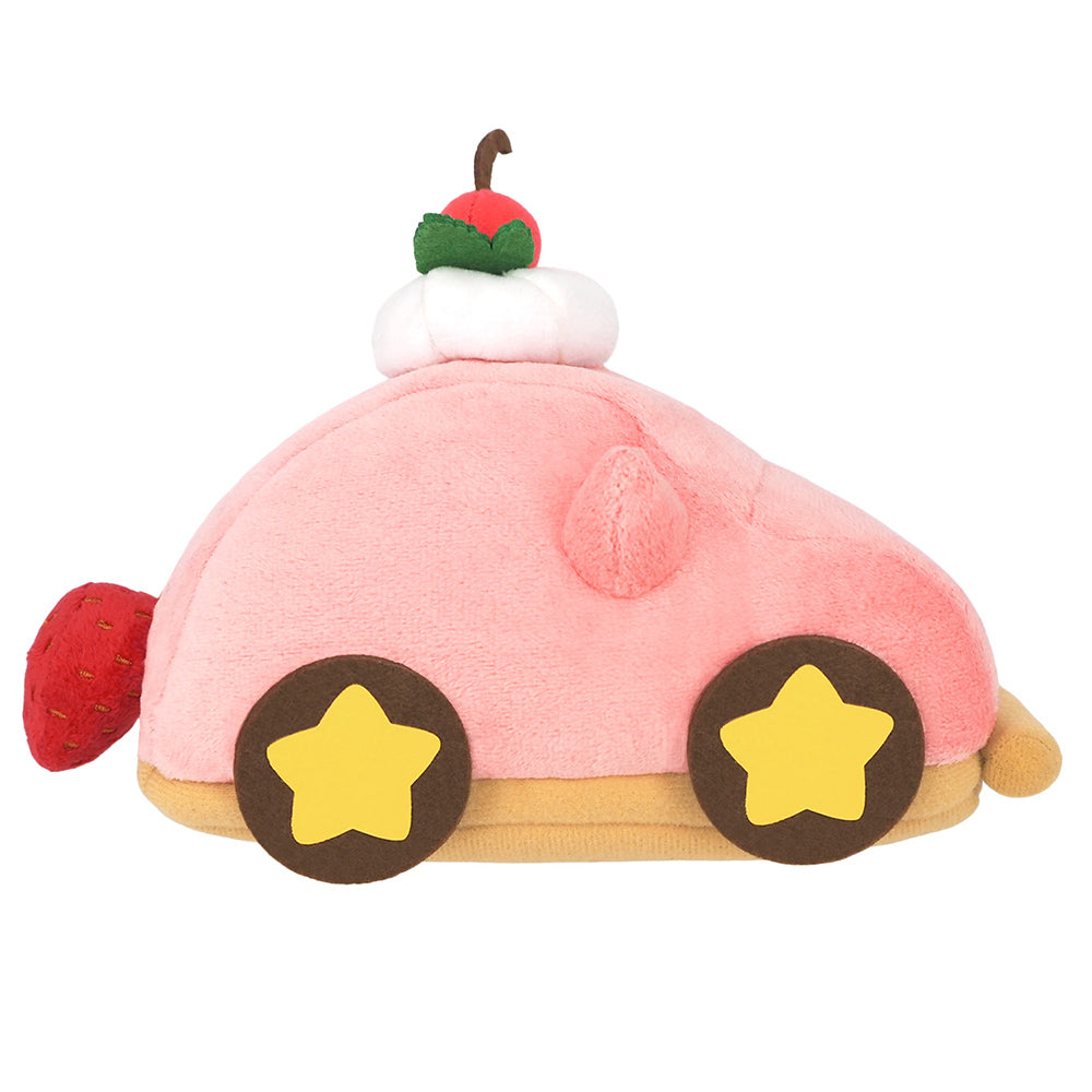 Kirby - Car-Shaped Cake Plush Toy