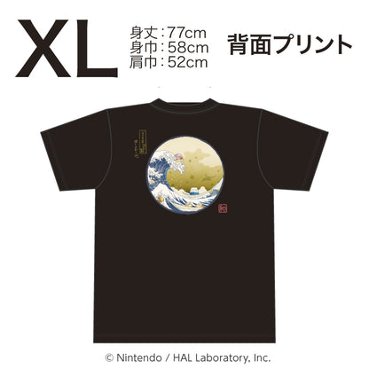 Kirby Fuwafuwa Collection Pupupu T-Shirt - Thirty-Six Views The Great Wave off Float Islands [Pre-Order Aug 2026]