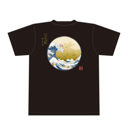 Kirby Fuwafuwa Collection Pupupu T-Shirt - Thirty-Six Views The Great Wave off Float Islands [Pre-Order Aug 2026]