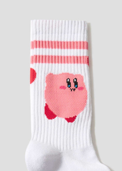 Kirby X Graniph Fashion Collection - Apple and Kirby Long Socks [Pre-Order Jun 2026]
