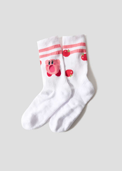 Kirby X Graniph Fashion Collection - Apple and Kirby Long Socks [Pre-Order Jun 2026]