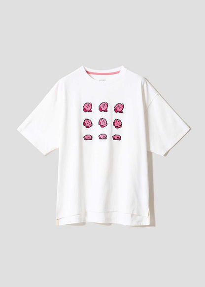 Kirby X Graniph Fashion Collection - Clear Dance Big Silhouette T-Shirt [Pre-Order Mar 2026]