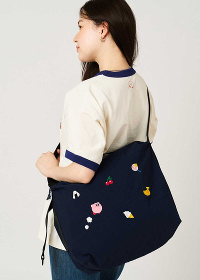 Kirby X Graniph Fashion Collection - Gourmet Race Nylon Shoulder Bag