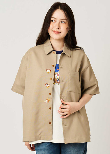 Kirby X Graniph Fashion Collection - Hang In There WaddleDee Short Sleeve Shirt [Pre-Order Jun 2026]