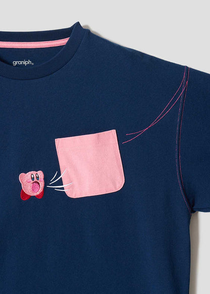 Kirby X Graniph Fashion Collection - Inhale The Pocket Big Silhouette T-Shirt [Pre-Order Jun 2026]