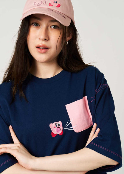 Kirby X Graniph Fashion Collection - Inhale The Pocket Big Silhouette T-Shirt [Pre-Order Jun 2026]