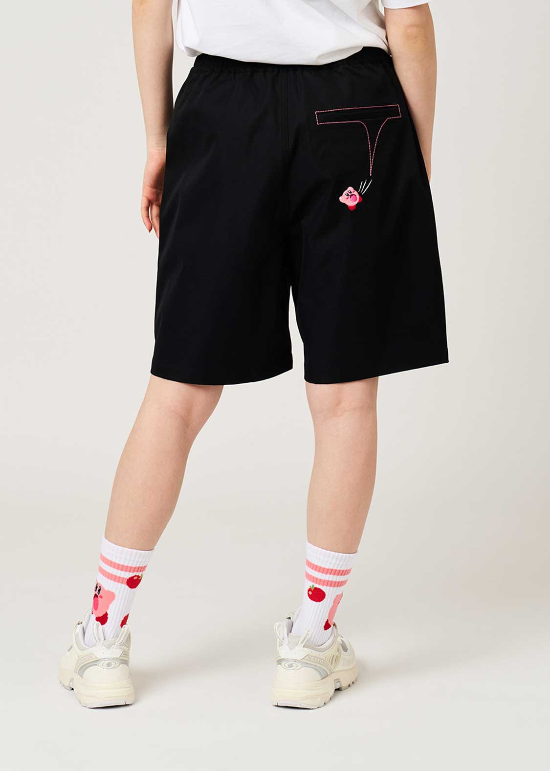 Kirby X Graniph Fashion Collection - Inhale The Stitches Big Silhouette Shorts [Pre-Order Mar 2026]
