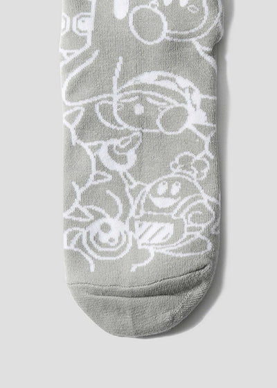 Kirby X Graniph Fashion Collection - Pattern Mid-lenght Socks [Pre-Order Mar 2026]