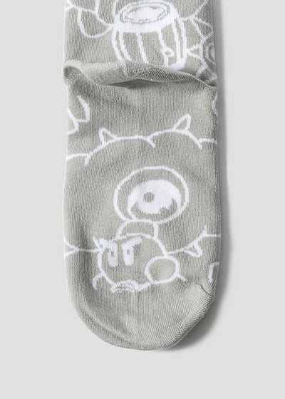 Kirby X Graniph Fashion Collection - Pattern Mid-lenght Socks [Pre-Order Mar 2026]