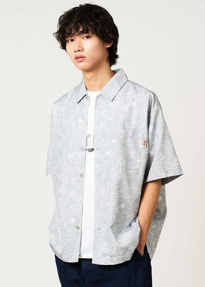 Kirby X Graniph Fashion Collection - Pattern Short Sleeve Shirt [Pre-Order Jun 2026]