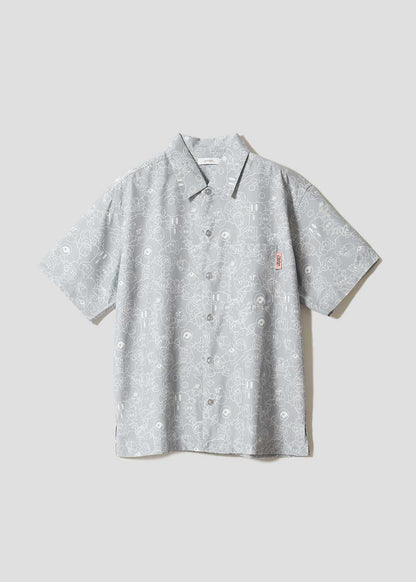 Kirby X Graniph Fashion Collection - Pattern Short Sleeve Shirt [Pre-Order Jun 2026]