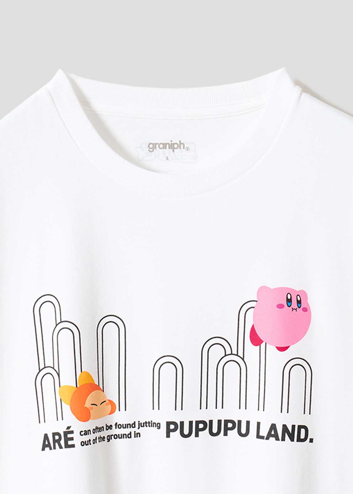 Kirby X Graniph Fashion Collection - Pupupu Land T-Shirt [Pre-Order Mar 2026]