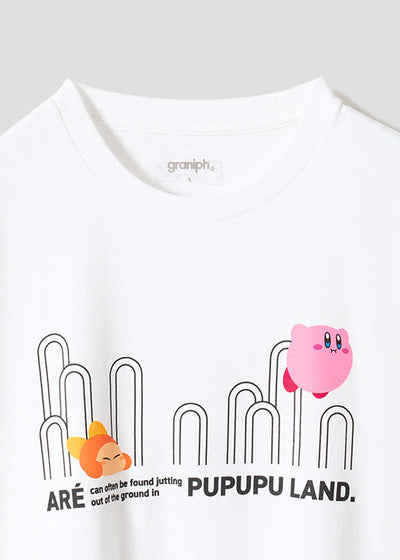 Kirby X Graniph Fashion Collection - Pupupu Land T-Shirt [Pre-Order Jun 2026]