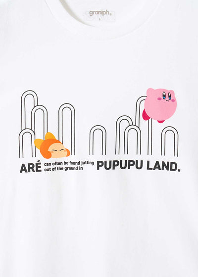 Kirby X Graniph Fashion Collection - Pupupu Land T-Shirt [Pre-Order Jun 2026]