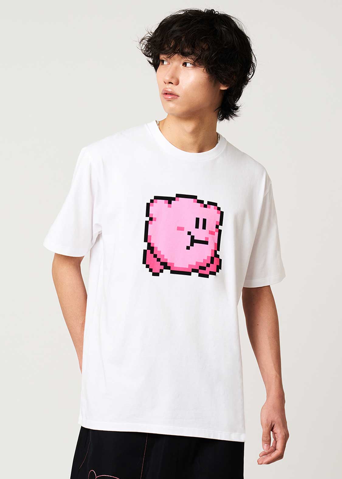 Kirby X Graniph Fashion Collection - Tekuteku Kirby T-Shirt [Pre-Order Mar 2026]