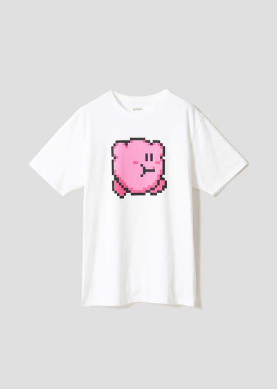 Kirby X Graniph Fashion Collection - Tekuteku Kirby T-Shirt [Pre-Order Jun 2026]