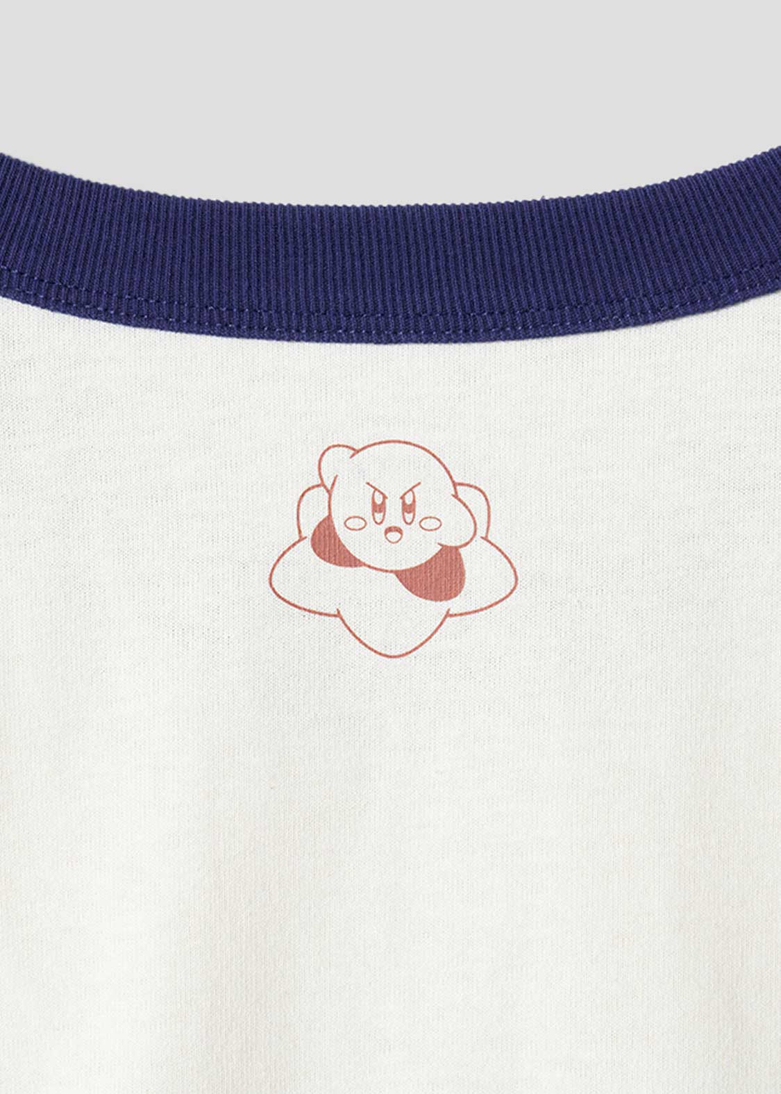 Kirby X Graniph Fashion Collection - This is tough! Big Silhouette Trim T-Shirt [Pre-Order Mar 2026]