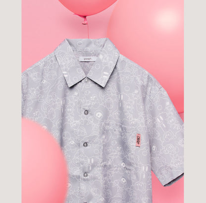 Kirby X Graniph Fashion Collection - Pattern Short Sleeve Shirt [Pre-Order Jun 2026]