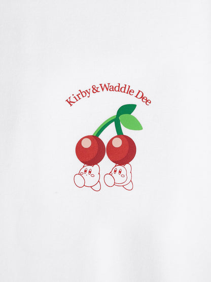 Kirby x GU Pupupu Resort - Women Graphic T-shirt Cherry [Pre-Order May 2026]