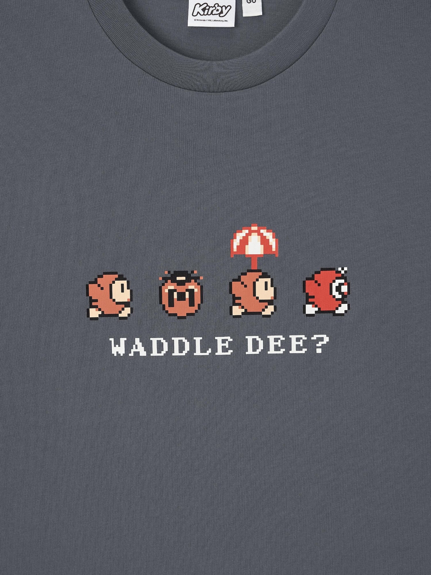 Kirby x GU Pupupu Resort - Men Graphic T-shirt Waddle Dee [Pre-Order May 2026]