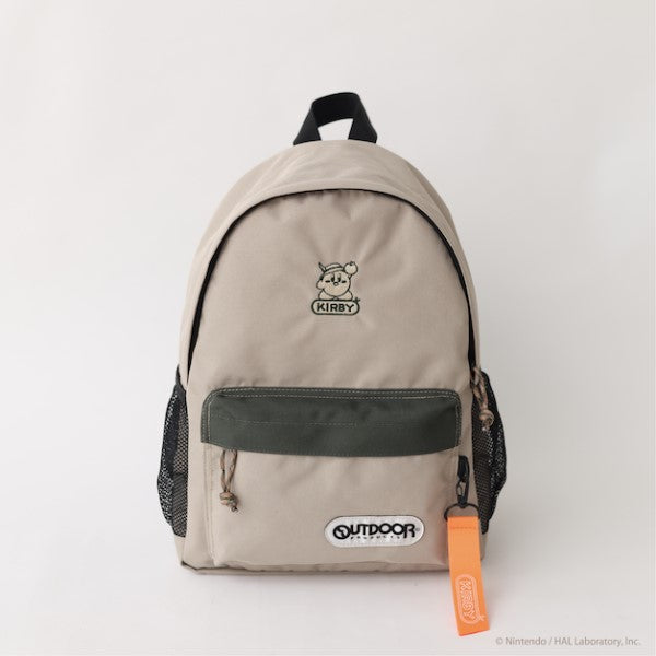 Kirby of The Stars - Kirby Wood Camp OUTDOOR Products Collaboration Daypack (S)