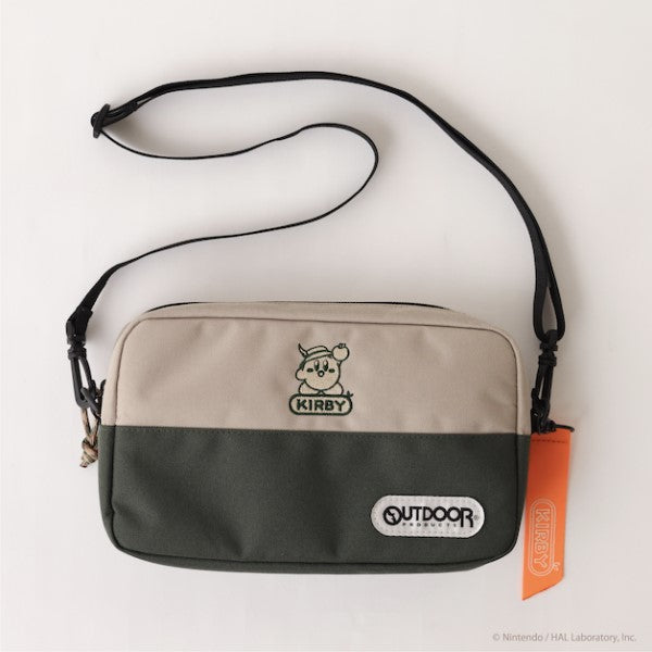 Kirby of The Stars - Kirby Wood Camp OUTDOOR Products Collaboration Gadget Pouch