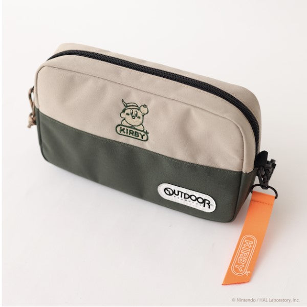 Kirby of The Stars - Kirby Wood Camp OUTDOOR Products Collaboration Gadget Pouch
