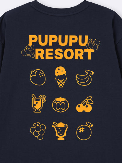 Kirby x GU Pupupu Resort - Women Graphic T-shirt Juice [Pre-Order May 2026]