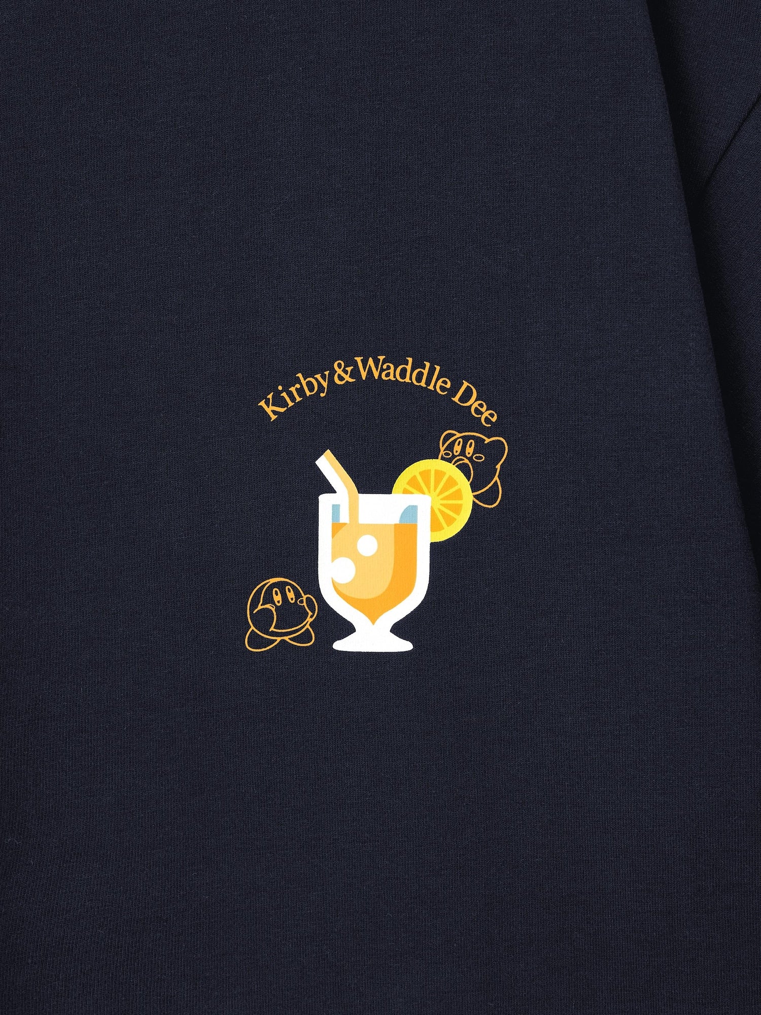 Kirby x GU Pupupu Resort - Women Graphic T-shirt Juice [Pre-Order May 2026]