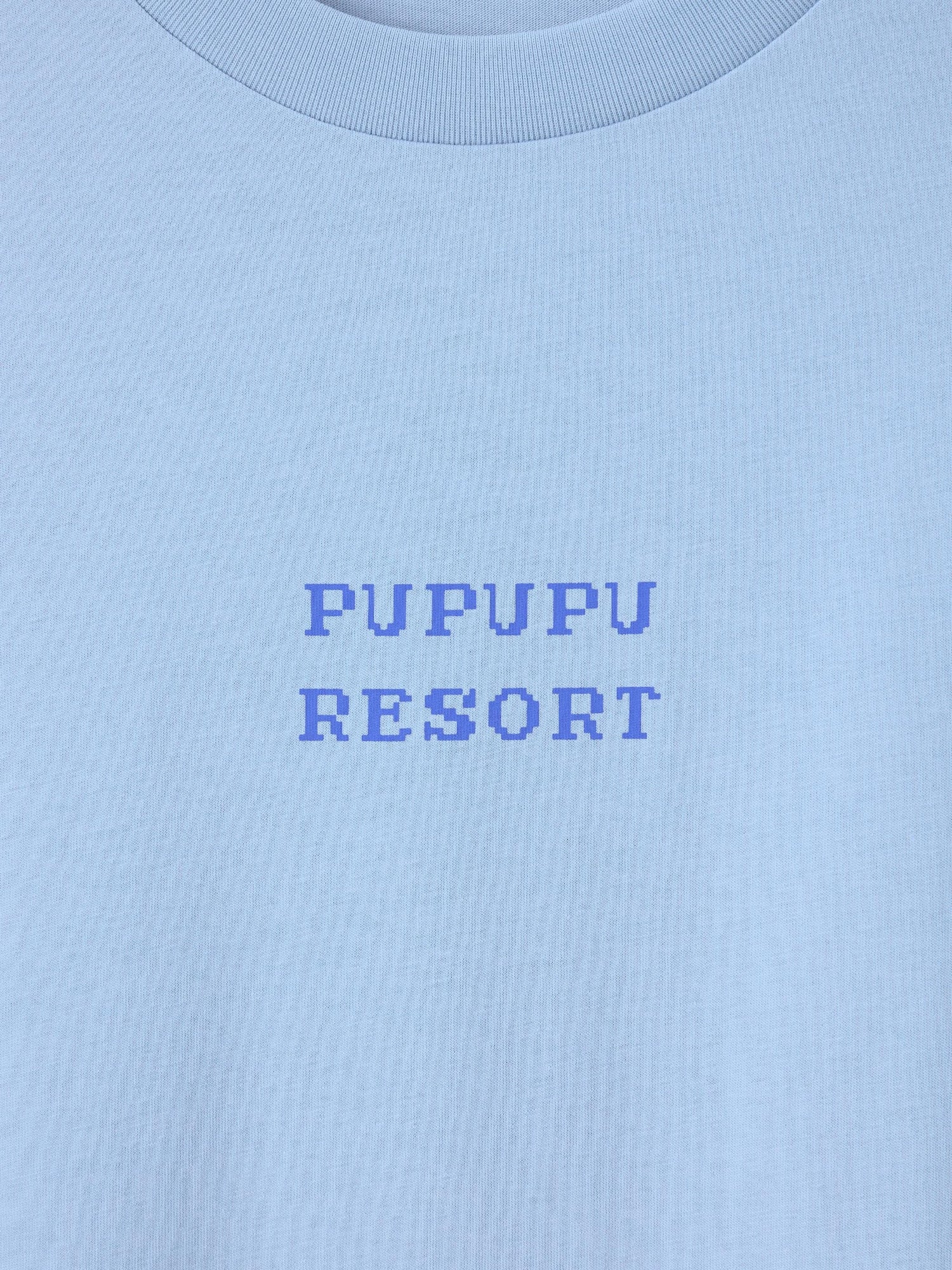 Kirby x GU Pupupu Resort - Men Graphic T-shirt IceCream Island [Pre-Order May 2026]