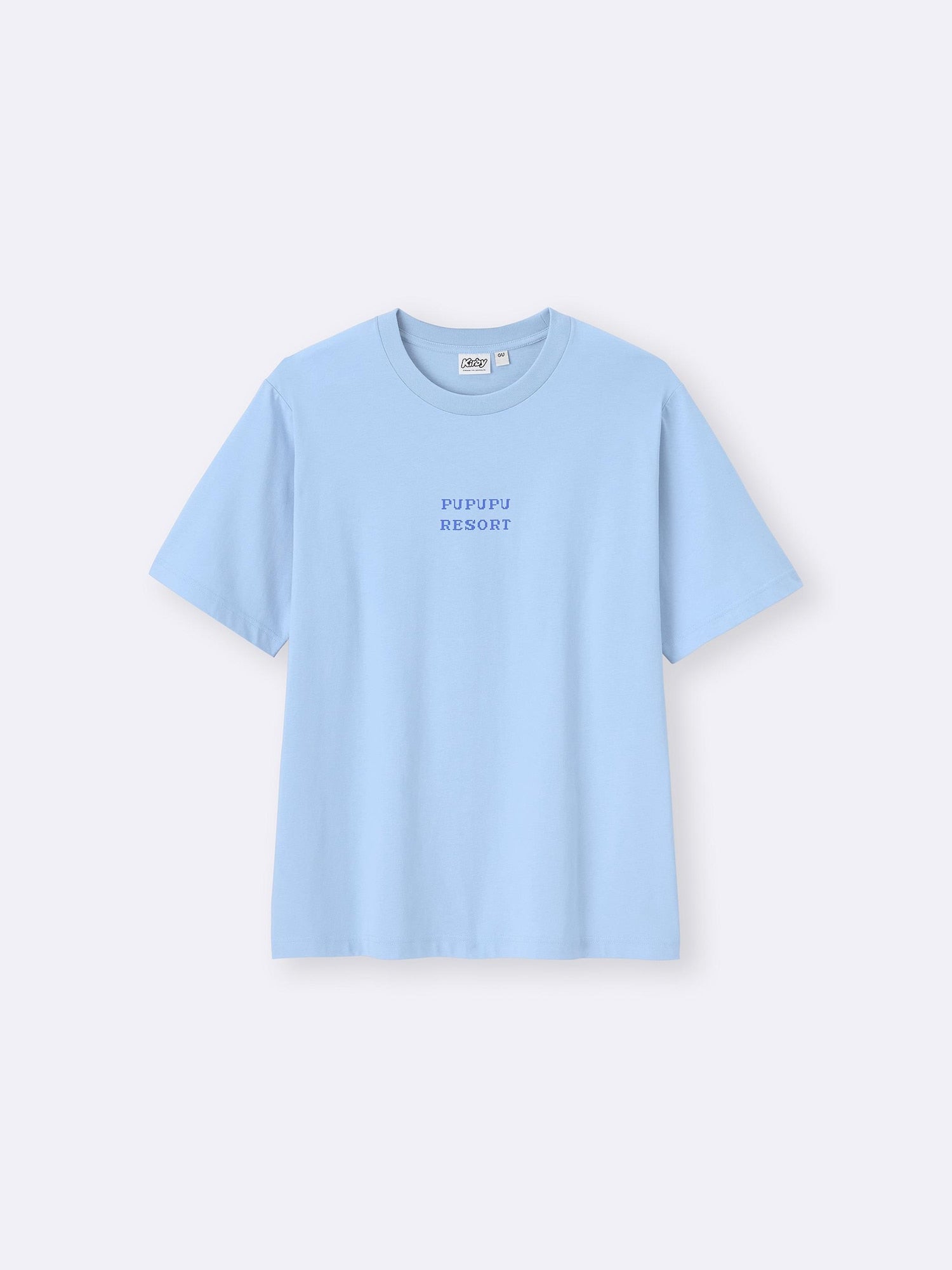 Kirby x GU Pupupu Resort - Men Graphic T-shirt IceCream Island [Pre-Order May 2026]