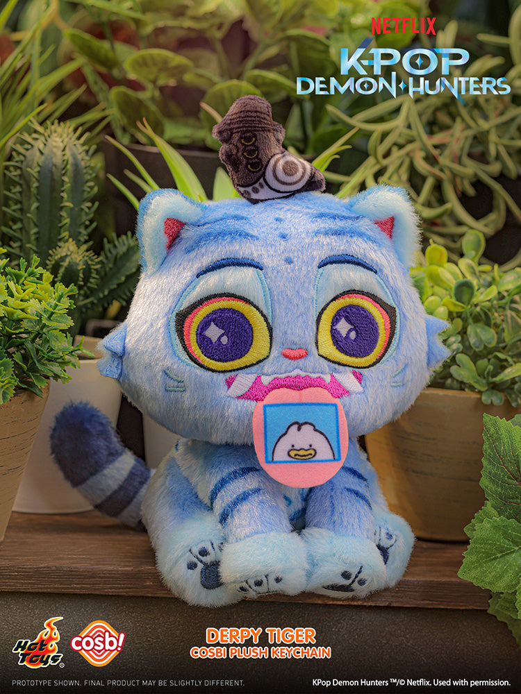 Kpop Demon Hunters Cosbi - Derpi Plush Keychain Box of 6 Types RANDOM
