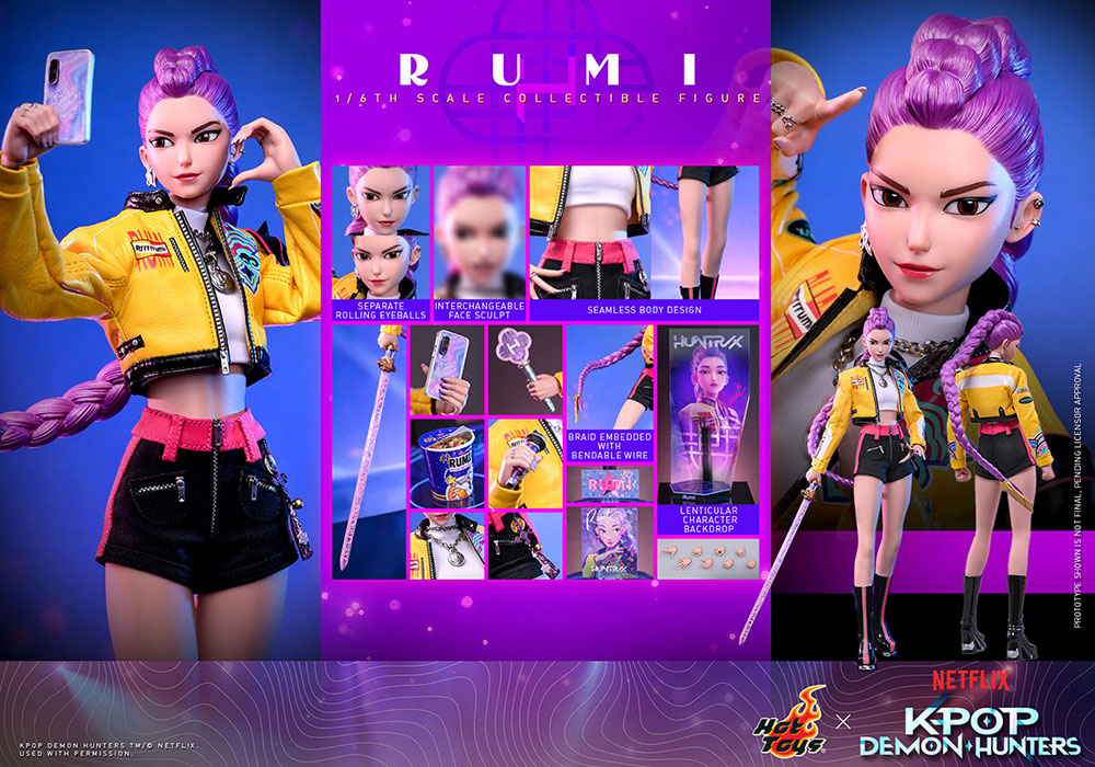 Kpop Demon Hunters Masterpiece 1/6 Scale Figure - Rumi [Pre-Order Feb 2027]