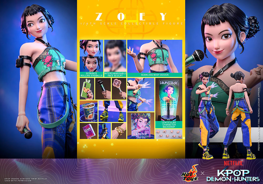 Kpop Demon Hunters Masterpiece 1/6 Scale Figure - Zoey [Pre-Order Feb 2027]