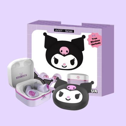Kuromi X AVIOT - Limited Edition Wireless Earphones [Pre-Order Aug 2026]