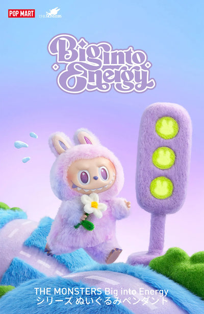 Labubu the Monsters Big Into Energy Series - Plush Pendant