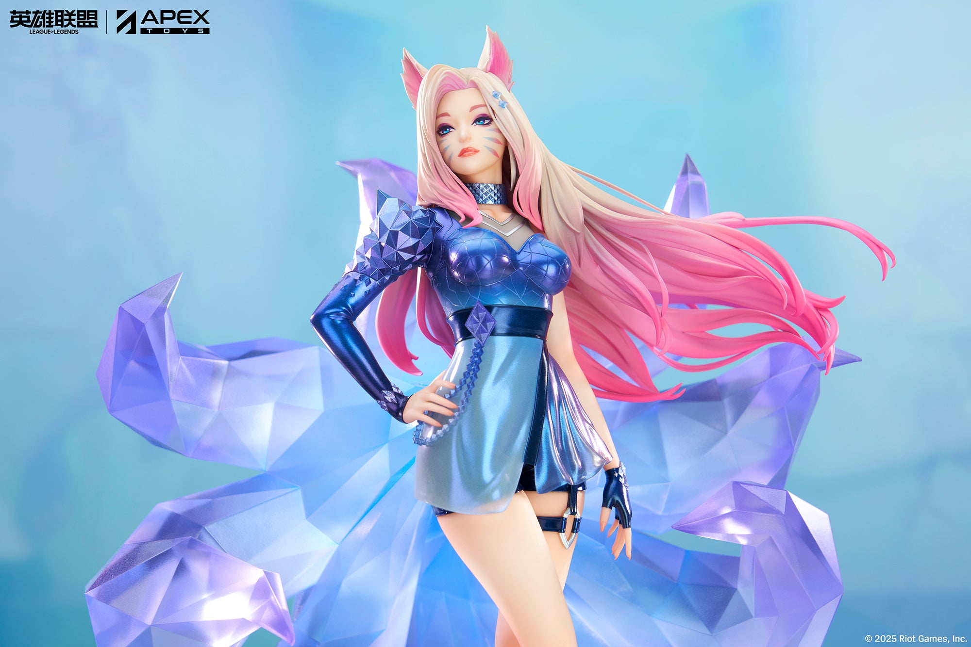 League of Legends 1/7 Completed Figure Apex - K/da All out Ahri