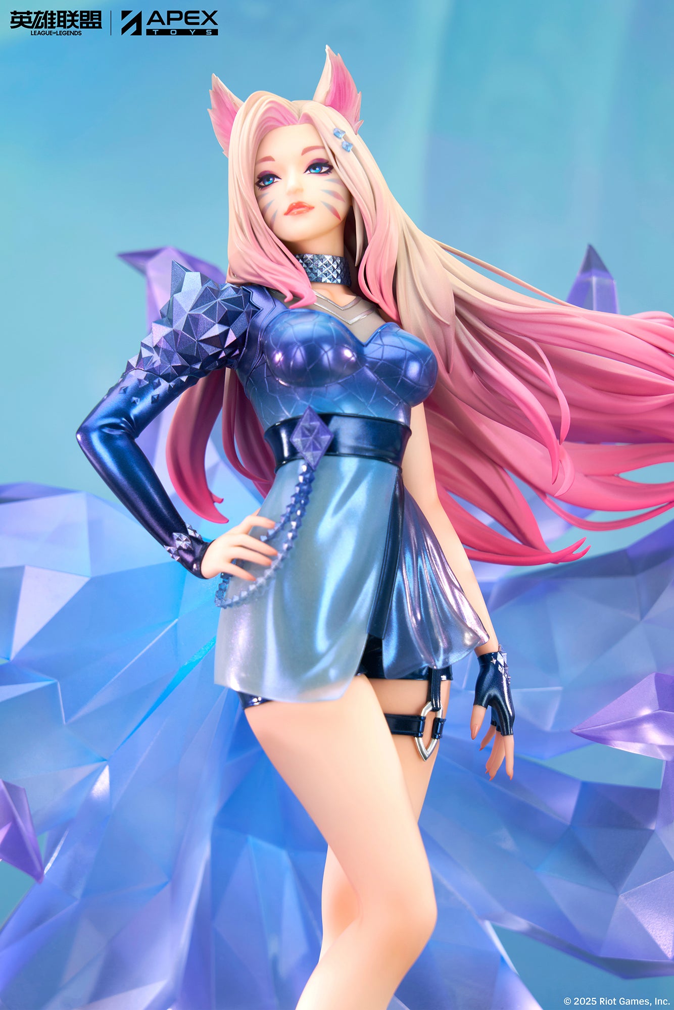 League of Legends 1/7 Completed Figure Apex - K/da All out Ahri