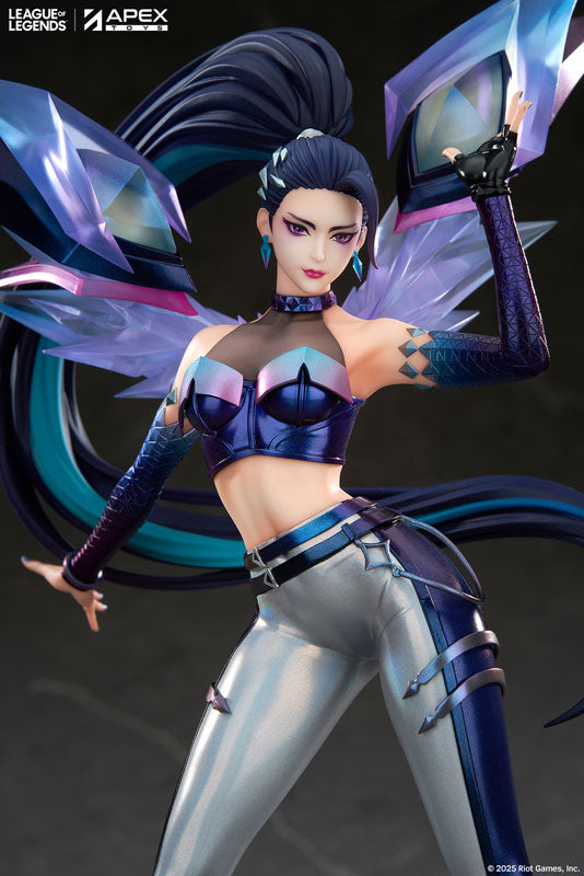 LEAGUE OF LEGENDS 1/7 COMPLETED FIGURE APEX - K/DA ALL OUT KAI'SA