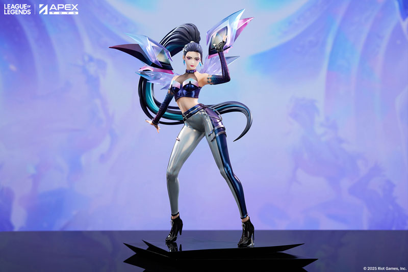 LEAGUE OF LEGENDS 1/7 COMPLETED FIGURE APEX - K/DA ALL OUT KAI'SA