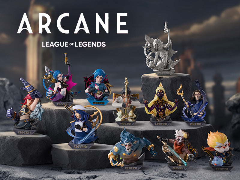 League of Legends POPMART - Arcane Series Set of 9 Types