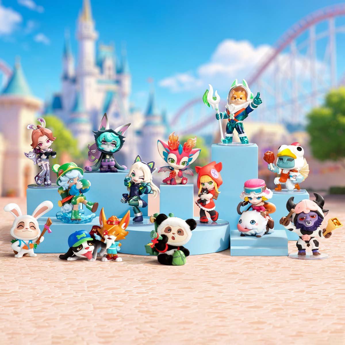 League of Legends POPMART - Clash Of The Cuties Box Of 12 Types