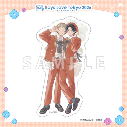 Lightning Strikes Cupid - Boys Love Tokyo 2026 Die-Cut Stickers [Pre-Order Late June 2026]