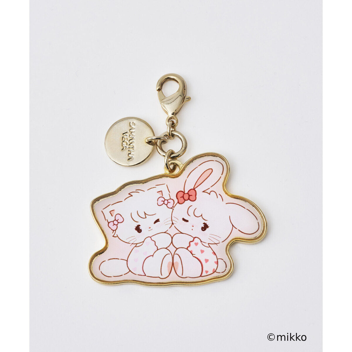 Lil ala mode x SAMANTHA VEGA - Mousse and Cammy Hugging Bag Charm