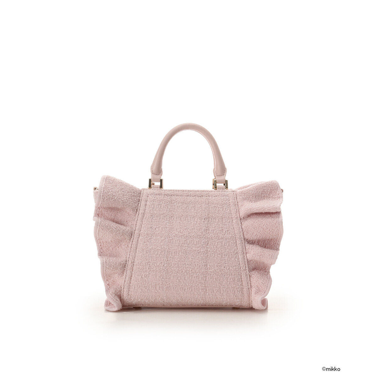Lil ala mode x SAMANTHA VEGA - Tweed Frill Handbag (4 Types) [Pre-Order Mar 2026]
