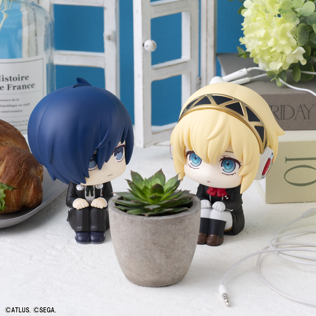 [Limited Edition] Persona 3 Reload Rukappu (Look Up) - Protagonist & Aigis Complete Set of 2 + Cushion Included [Pre-Order Feb 2027]
